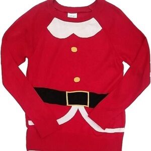 LoL Vintage Santa Suit Red Lightweight Christmas Crew Sweater XXL